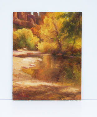 Autumn at Red Rock Crossing by Sherri Aldawood |  Context View of Artwork 