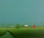 Original art for sale at UGallery.com | Near the Quiet Stream by Sharon France | $1,275 | acrylic painting | 16' h x 20' w | thumbnail 2