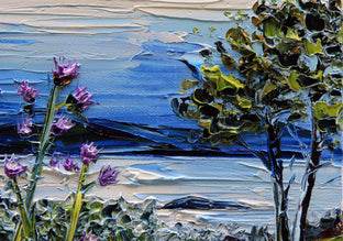 Berkeley Hills by Lisa Elley |   Closeup View of Artwork 