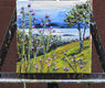 Original art for sale at UGallery.com | Berkeley Hills by Lisa Elley | $300 | oil painting | 10' h x 10' w | thumbnail 3