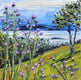 Original art for sale at UGallery.com | Berkeley Hills by Lisa Elley | $300 | oil painting | 10' h x 10' w | thumbnail 1