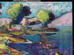 Original art for sale at UGallery.com | Berkeley Marina Boathouse by James Hartman | $920 | oil painting | 30' h x 30' w | thumbnail 3