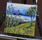 Original art for sale at UGallery.com | Berkeley Hills by Lisa Elley | $300 | oil painting | 10' h x 10' w | thumbnail 2