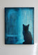 Original art for sale at UGallery.com | Blue by Sally Adams | $575 | acrylic painting | 20' h x 16' w | thumbnail 3