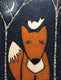 Original art for sale at UGallery.com | Blue Fox by Jaime Ellsworth | $1,025 | acrylic painting | 24' h x 18' w | thumbnail 1