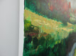 Original art for sale at UGallery.com | Blue Stream in Marsh by Janet Dyer | $1,300 | acrylic painting | 24' h x 24' w | thumbnail 2