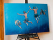 Original art for sale at UGallery.com | Boyhood by Nata Zaikina | $1,200 | oil painting | 32' h x 47' w | thumbnail 3