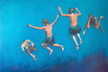 Original art for sale at UGallery.com | Boyhood by Nata Zaikina | $1,200 | oil painting | 32' h x 47' w | thumbnail 1