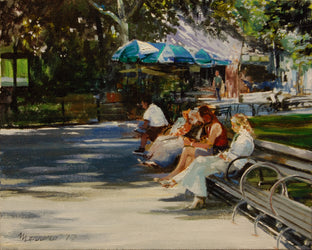 Breaktime in Central Park by Onelio Marrero |  Artwork Main Image 