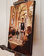 Original art for sale at UGallery.com | Brunch at Cafe Central by Jonelle Summerfield | $700 | oil painting | 16' h x 12' w | thumbnail 2