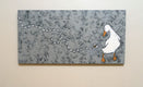 Original art for sale at UGallery.com | Flight of the Bumblebee by Jaime Ellsworth | $1,700 | acrylic painting | 18' h x 36' w | thumbnail 3