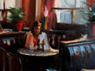 Original art for sale at UGallery.com | Cafe Royal by Jonelle Summerfield | $700 | oil painting | 14' h x 11' w | thumbnail 4