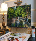 Original art for sale at UGallery.com | Canal in Nimes by Jonelle Summerfield | $700 | oil painting | 14' h x 18' w | thumbnail 3