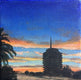 Original art for sale at UGallery.com | Capitol Records by Jesse Aldana | $75 | oil painting | 4' h x 4' w | thumbnail 1