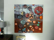 Original art for sale at UGallery.com | Circle by Mary Pratt | $3,275 | oil painting | 48' h x 48' w | thumbnail 3