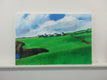 Original art for sale at UGallery.com | Houses by Cliffs, Ireland by Janet Dyer | $1,950 | acrylic painting | 24' h x 36' w | thumbnail 3