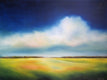 Original art for sale at UGallery.com | Cloud In Cobalt Sky by Nancy Hughes Miller | $1,200 | oil painting | 30' h x 40' w | thumbnail 1