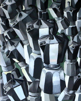 Composition II by Rachel Srinivasan |   Closeup View of Artwork 