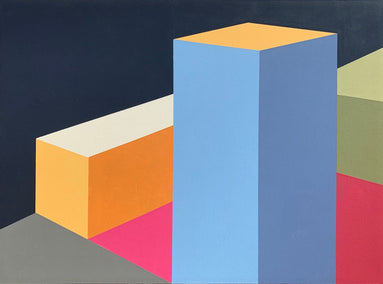 acrylic painting by Craig Rouse titled NAR: Comp #3