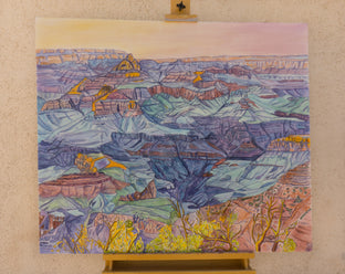 Afternoon Leaves the Grand Canyon by Crystal DiPietro |  Context View of Artwork 