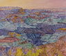 Original art for sale at UGallery.com | Afternoon Leaves the Grand Canyon by Crystal DiPietro | $5,175 | mixed media artwork | 34' h x 40' w | thumbnail 1