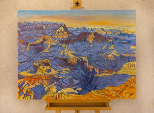 Sunset at the Grand Canyon by Crystal DiPietro |  Context View of Artwork 