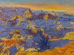 Original art for sale at UGallery.com | Sunset at the Grand Canyon by Crystal DiPietro | $5,175 | oil painting | 30' h x 40' w | thumbnail 1