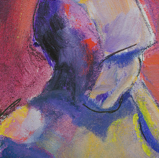 Deep Purple by Sharon Sieben |   Closeup View of Artwork 