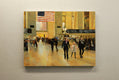 Original art for sale at UGallery.com | Departures and Arrivals by Onelio Marrero | $1,125 | oil painting | 18' h x 24' w | thumbnail 3