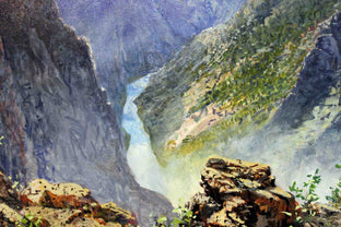 Black Canyon of the Gunnison by Kent Sullivan |   Closeup View of Artwork 