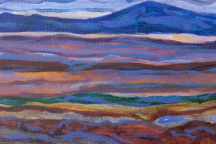 Storm Over the Valley of Fire by Crystal DiPietro |   Closeup View of Artwork 