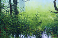 Original art for sale at UGallery.com | Forest Mist by Kent Sullivan | $1,300 | oil painting | 16' h x 20' w | thumbnail 3