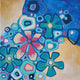 Original art for sale at UGallery.com | Bouquet by Diana Elena Chelaru | $350 | acrylic painting | 8' h x 8' w | thumbnail 1