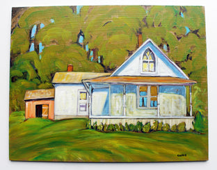 American Gothic House by Doug Cosbie |  Context View of Artwork 