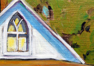 American Gothic House by Doug Cosbie |   Closeup View of Artwork 