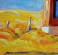 Original art for sale at UGallery.com | House on the Hill, near Palermo, North Dakota by Doug Cosbie | $350 | oil painting | 10' h x 12' w | thumbnail 4