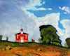 Original art for sale at UGallery.com | The Reed School, Wisconsin by Doug Cosbie | $475 | oil painting | 16' h x 20' w | thumbnail 1