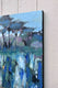 Original art for sale at UGallery.com | Color on the Pond by Kip Decker | $2,000 | acrylic painting | 30' h x 30' w | thumbnail 2