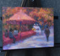 Original art for sale at UGallery.com | Afternoon Tea by Oksana Johnson | $700 | oil painting | 9' h x 12' w | thumbnail 3