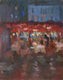 Original art for sale at UGallery.com | Dinner after the Rain by Oksana Johnson | $625 | oil painting | 14' h x 11' w | thumbnail 1