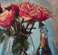 Original art for sale at UGallery.com | Roses and Mimosas with Chambord by Jonelle Summerfield | $675 | oil painting | 16' h x 12' w | thumbnail 4