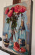 Original art for sale at UGallery.com | Roses and Mimosas with Chambord by Jonelle Summerfield | $675 | oil painting | 16' h x 12' w | thumbnail 2