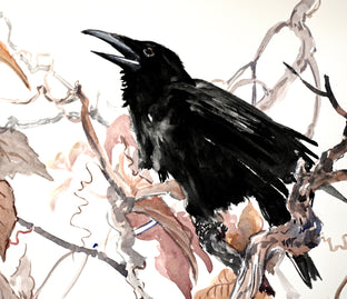 The Song of the Raven, Old Grape Vine by Suren Nersisyan |   Closeup View of Artwork 