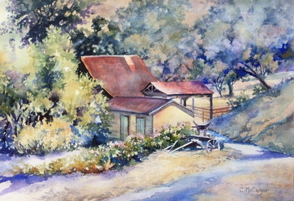 watercolor painting by Catherine McCargar titled Early Light