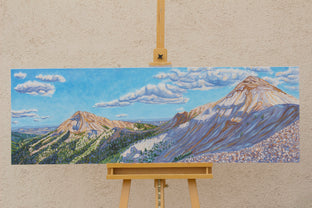 Mountains and Skyshadows by Crystal DiPietro |  Context View of Artwork 