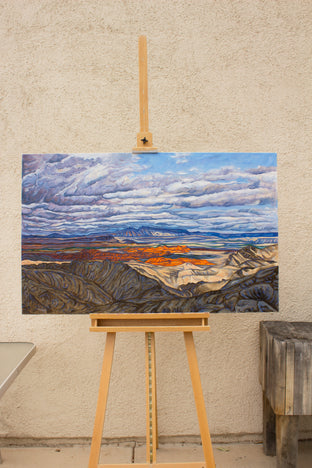 Storm Over the Valley of Fire by Crystal DiPietro |  Context View of Artwork 