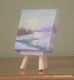 Original art for sale at UGallery.com | Afternoon Glow by Gail Greene | $75 | oil painting | 4' h x 4' w | thumbnail 2