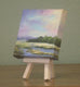 Original art for sale at UGallery.com | The Marsh by Gail Greene | $75 | oil painting | 4' h x 4' w | thumbnail 2