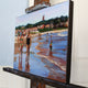 Original art for sale at UGallery.com | Easton's Beach of Newport by Jonelle Summerfield | $575 | oil painting | 12' h x 16' w | thumbnail 2