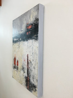 Inviting by Jodi Dann |  Side View of Artwork 